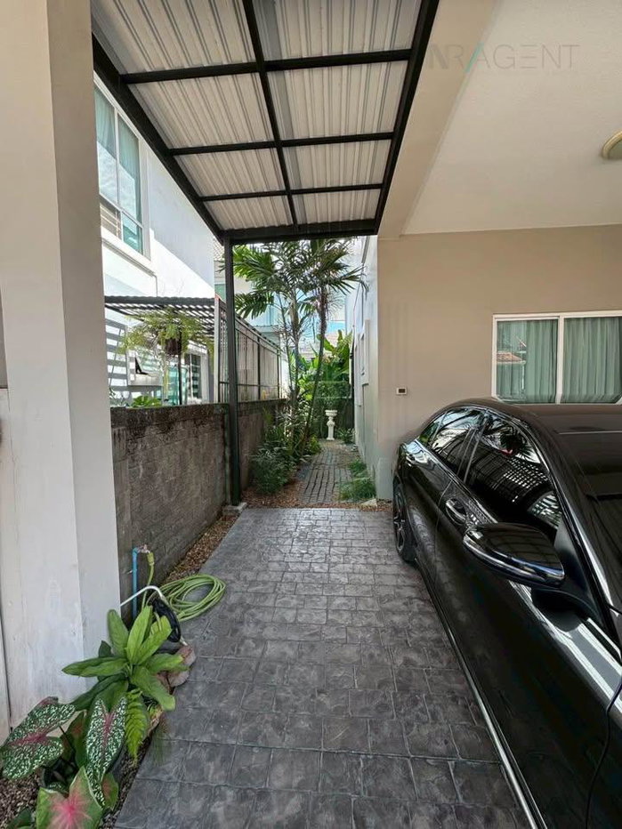 รูป ขายบ้านแฝด โครงการ บ้านริมสวน ซีนเนอรี บางนา-สุวรรณภูมิ 2 ชั้น 3 ห้องนอน 3 ห้องน้ำ - รูปที่ 3/8