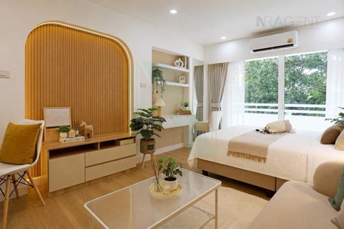 🚩 ขายคอนโด บ้านราชเทวี วิลล์ อาคาร 1 ชั้น 4 สตูดิโอ ขนาด 25 ตรม ใกล้ ซีพี ทาวเวอร์ 3
