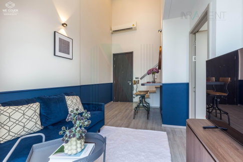 🔺 ให้เช่าคอนโด เดอะ ไลน์ สุขุมวิท 101 อาคาร 1 ชั้น 37 Duplex ขนาด 42 ตรม ใกล้ รร.พิพัฒนา