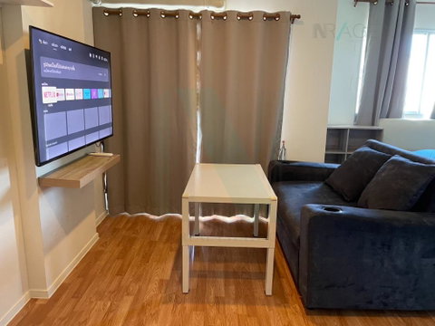 🎉 For Rent Condo LUMPINI VILLE PRANANGKLAO - RIVERVIEW Building B2, Floor 6,Studio, Room size 22.00 sqm