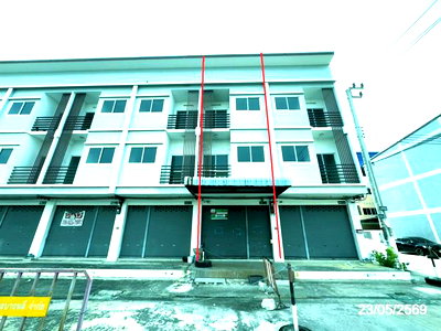 อาคารพาณิชย์ สมุทรปราการ : อาคารพาณิชย์ 19.2 ตร.วา นครบางพลี บางเสาธง สมุทรปราการ 3.3M