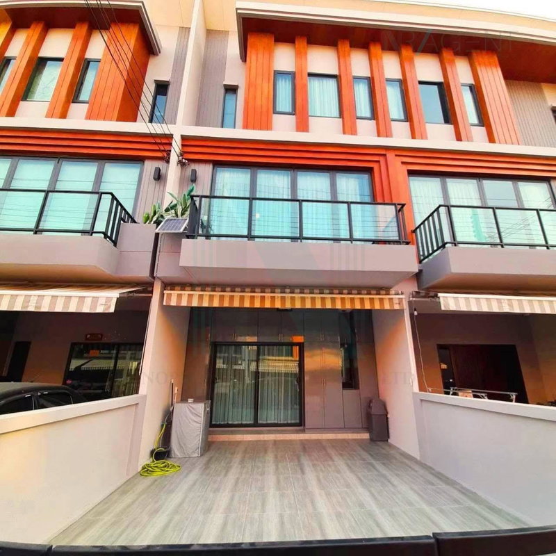 ทาวน์โฮมให้เช่า : 📌 ให้เช่าทาวน์เฮาส์ 3 ชั้น ไอเจ้นท์ พรีเมียม ทาวน์โฮม พัฒนาการ 4 ห้องนอน 4 ห้องน้ำ