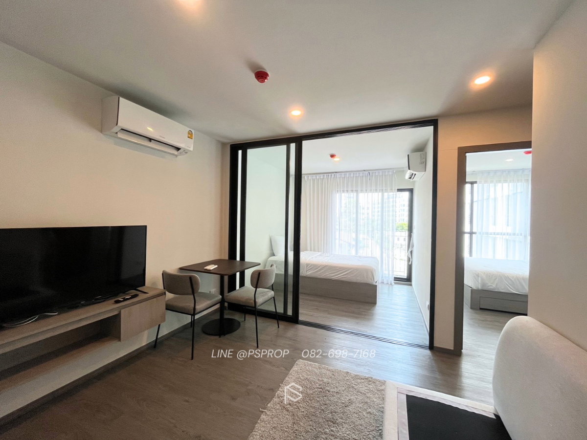 รูป คอนโดเช่าบางเเสน ทำเลดี ใกล้ม.บูรพา Brixton Campus Bangsaen✅ พร้อมเข้าอยู่ #CR0510 - รูปที่ 2/9