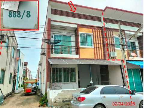 ทาวน์เฮ้าส์ 19.5 ตร.วา ทรัพย์ทวี วิลเลจ อำเภอพระสมุทรเจดีย์ จังหวัดสมุทรปราการ 1.5M