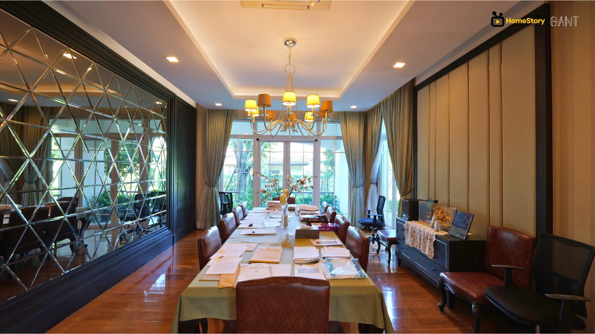 รูป (G-240)ขาย คฤหาสน์หลังใหญ่ ติดสนามกอล์ฟ หมู่บ้านโฮมออนกรีน ธัญธานี ลำลูกกา ปทุมธานี - รูปที่ 13/40