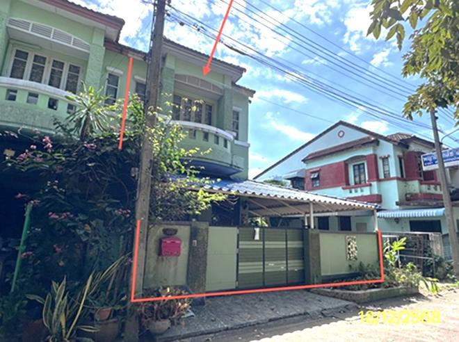 รูป ทาวน์เฮ้าส์ 36 ตร.วา บ้านปาริชาต เมืองปทุมธานี ปทุมธานี 2.2M - รูปที่ 2/15