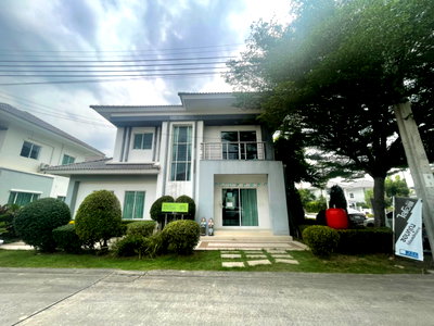 ขายบ้านเดี่ยว : 🔥ขาย บ้านเดี่ยว  Lanceo CRIB Khubon 38 แลนซีโอ คริป คู้บอน 38  ทำเลดีมาก แปลงสำนักงานขายเดิม พื้นที่กว้าง ✅ ใกล้ทางด่วน