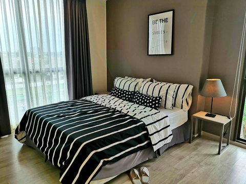 🚩 For Rent Condo CHAMBERS CHER RATCHADA - RAMINTRA Building 1, Floor 6,2 bed room, Room size 52 sqm