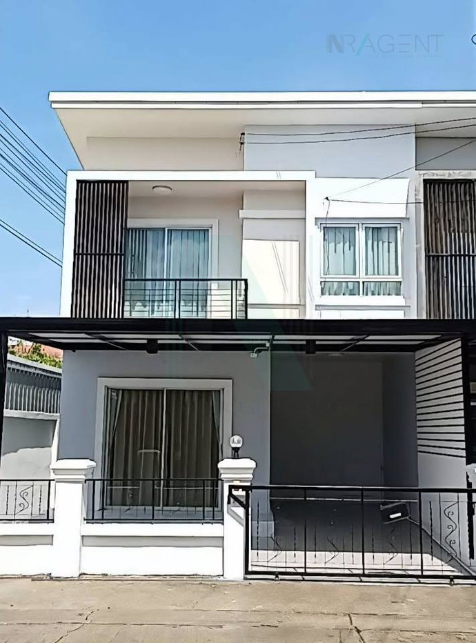 รูป ขายทาวน์เฮาส์ โครงการ นิรันดร์ วิลล์ 10 2 ชั้น 3 ห้องนอน 2 ห้องน้ำ - รูปที่ 1/8