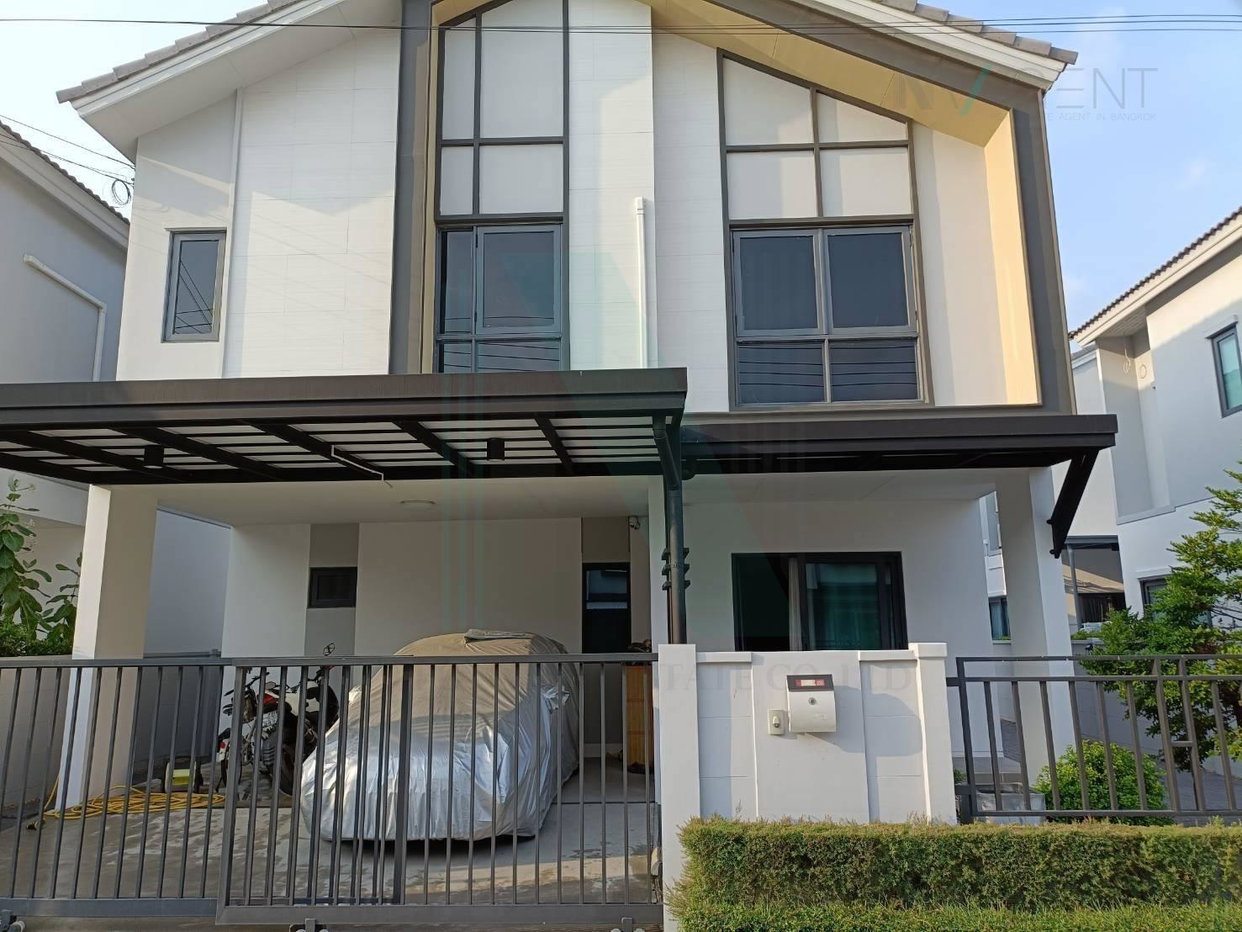 รูป 📌 ขายบ้านแฝด โครงการ เซนส์ บางนา-สุวรรณภูมิ 2 ชั้น 4 ห้องนอน 3 ห้องน้ำ - รูปที่ 1/8