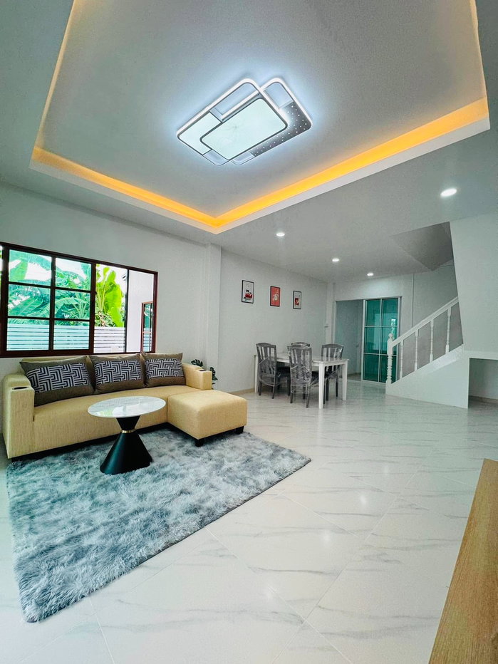รูป ขายบ้านทาวน์เฮาส์ บัวทอง4 พื้นที่ 36 ตร.ว 3 นอน 3 น้ำ รีโนเวทพร้อมอยู่ - รูปที่ 3/9