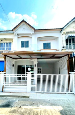 ขายทาวน์โฮม : ขายทาวน์เฮาส์ โครงการ บุศรินทร์ วงแหวน-รัตนาธิเบศร์ 2 ชั้น 3 ห้องนอน 2 ห้องน้ำ
