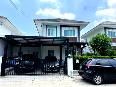 ขายบ้านเดี่ยว : ขายบ้านแฝด โครงการ แลนซีโอ คริป เทพารักษ์ - ตำหรุ 2 ชั้น 4 ห้องนอน 2 ห้องน้ำ