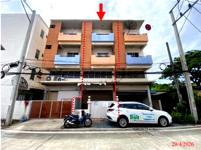 อาคารพาณิชย์ 19 ตร.วา อำเภอพระสมุทรเจดีย์ จังหวัดสมุทรปราการ 2.6M