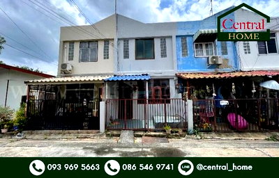 ทาวน์โฮม เขตมีนบุรี : ทาวน์เฮ้าส์ หมู่บ้านเจริญชัย 4 บ้านพร้อมอยู่ทำเลดีเดินทางสะดวกราคาถูก