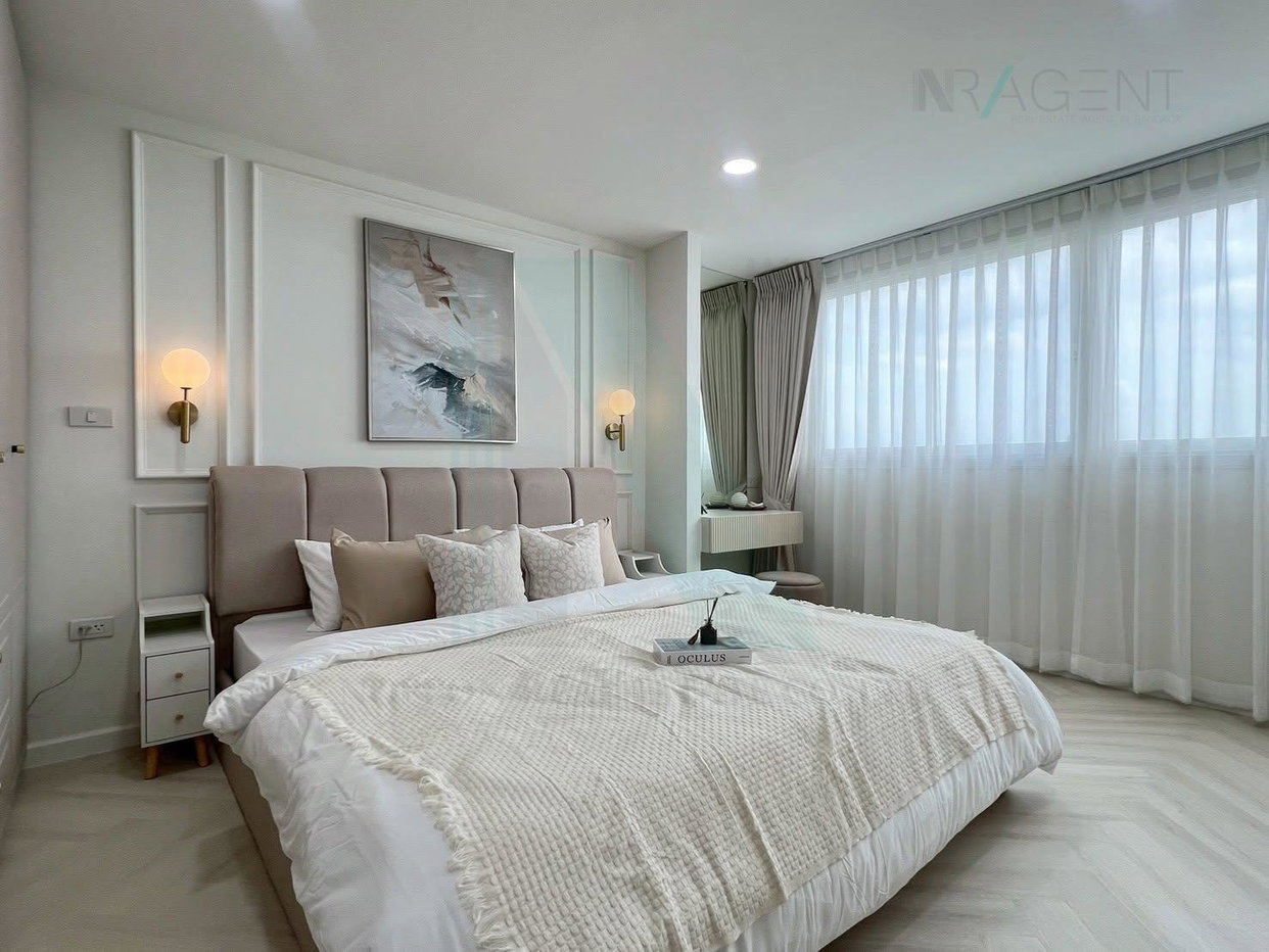 รูป ขายคอนโด ทรัพย์แก้ว ทาวเวอร์ อาคาร 1 ชั้น 24 2 ห้องนอน ขนาด 63 ตรม ใกล้ โรงเรียนนานาชาติเดอะรีเจ้นท์ - รูปที่ 7/8