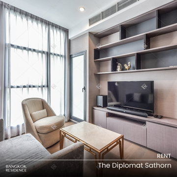 เช่าคอนโด 🌆 The Diplomat Sathorn 1นอน 45.50ตร.ม. 30k ⚡️ ห้องสวย ราคาดี ใกล้ BTS สุรศักดิ์ 