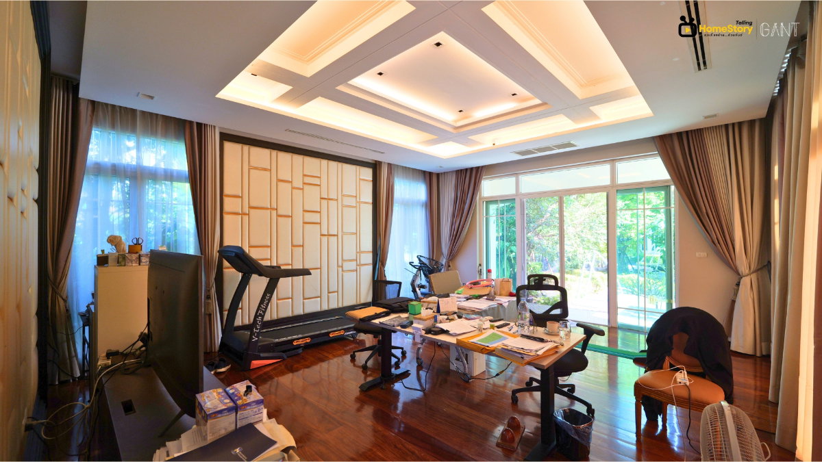 รูป (G-240)ขาย คฤหาสน์หลังใหญ่ ติดสนามกอล์ฟ หมู่บ้านโฮมออนกรีน ธัญธานี ลำลูกกา ปทุมธานี - รูปที่ 23/40