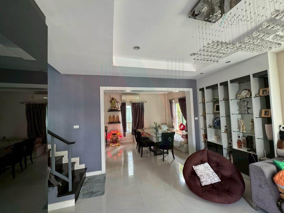 รูป ขายบ้านแฝด โครงการ บ้านริมสวน ซีนเนอรี บางนา-สุวรรณภูมิ 2 ชั้น 3 ห้องนอน 3 ห้องน้ำ - รูปที่ 4/8
