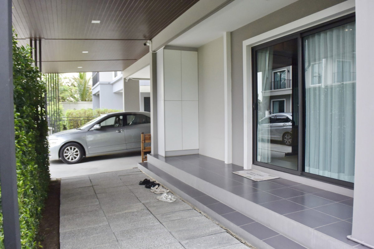 รูป ขาย บ้านเดี่ยวหลังมุม เพฟ ปิ่นเกล้า ศาลายา  - รูปที่ 2/35