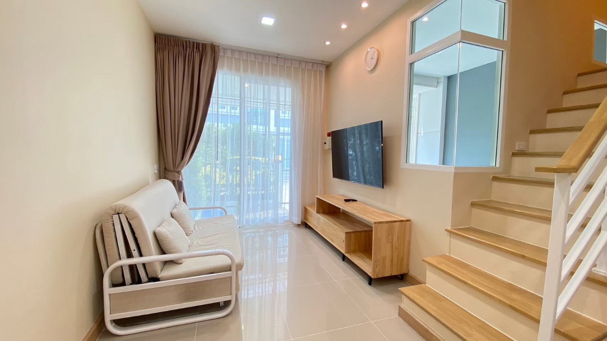 รูป 🏡✨ ให้เช่าทาวน์โฮม 2 ชั้น พร้อมอยู่ | Golden Town สุขุมวิท - ลาซาล - รูปที่ 3/15