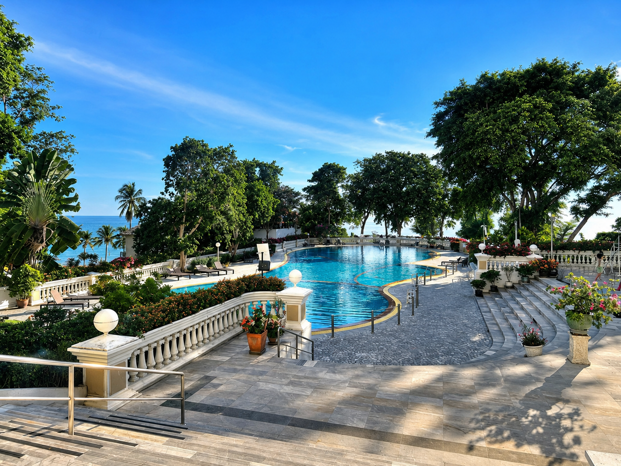 รูป Park Beach Condominium Wongamat 3 Bedroom Beachfront - รูปที่ 9/9