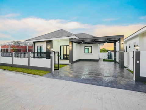🏡 For Sale 👉 Brand New Single-Storey House | ขายบ้านเดี่ยวชั้นเดียว บ้านใหม่พร้อมเข้าอยู่  #CDK100841