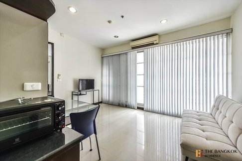 🌆 Baan Klang Krung Siam–Pathumwan , Spacious 48.15 sq.m. corner unit with a great view, near BTS Ratchathewi