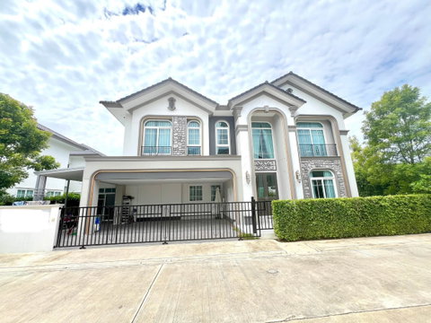 2607-RFF053🏡 [ปล่อยเช่า] Grandio บางนา กม.5 (หลังมุม) บ้านใหม่แกะกล่อง! Luxury Family Home โซน Private พร้อมเข้าอยู่✨