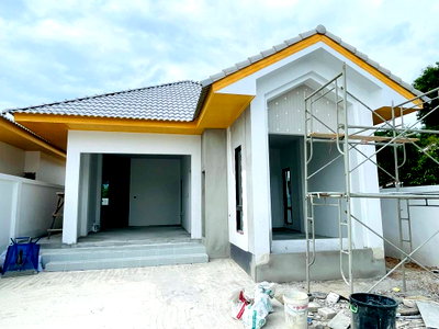 บ้านเดี่ยว ชลบุรี : ขายบ้านเดี่ยวซากค้อ-ศรีราชา  45 ตรว. สร้างใหม่ มีเพียง 2 หลังเท่านั้น‼️ ซอย โรงน้ำพริก-บ่อหิน 2