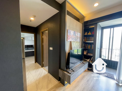ขายคอนโด IDEO Mobi อโศก ชั้น 33 แบบ 1 ห้องนอน 34.85 ตร.ม. Fully Furnished ใกล้ MRT เพชรบุรี เพียง 150 ม. | พอใจ แอสเซท