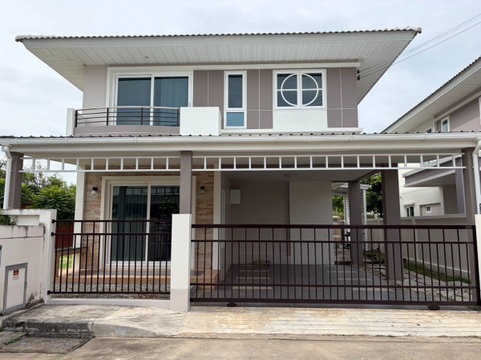 บ้านเดี่ยวให้เช่า โครงการศุภาลัย แกรนด์ วิลล์ สันกำแพง-เชียงใหม่ ใกล้โรงพยาบาลกรุงเทพ (R1348) T.0946511456