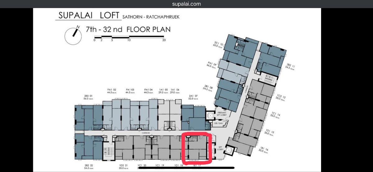รูป Owner Post ขาย Supalai Loft Sathron - Ratchaphruek - รูปที่ 17/18