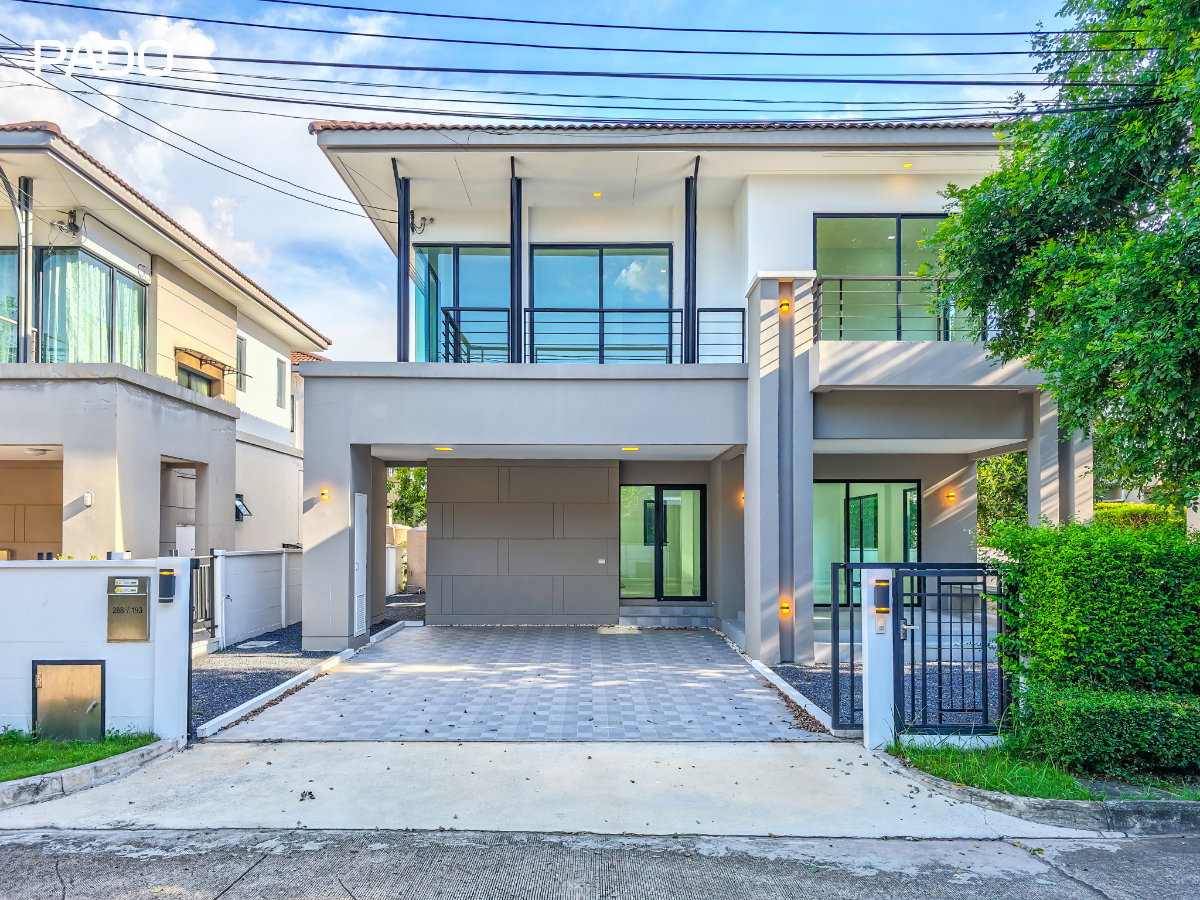 รูป ขายบ้านเดี่ยว เดอะ เซนโทร วัชรพล , 3 นอน 4 น้ำ , จอดรถ 2 คัน , 68 ตร.วา - รูปที่ 1/25