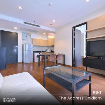 เช่าคอนโด 💫 The Address Chidlom 2นอน 72.16ตร.ม. 55k 🛋️ ยูนิตสวย สภาพดี มี2ห้องนอน ใกล้ BTS ชิดลม & เพลินจิต  