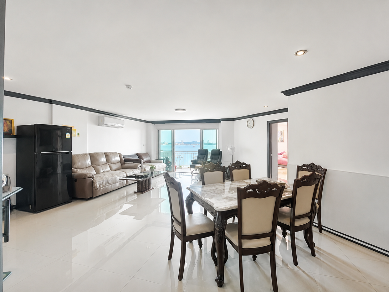 รูป Park Beach Condominium Wongamat 3 Bedroom Beachfront - รูปที่ 1/9