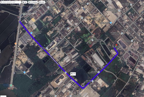 ที่ดินเปล่าถมแล้ว ตำบลท้ายบ้าน อำเภอเมือง จังหวัดสมุทรปราการ