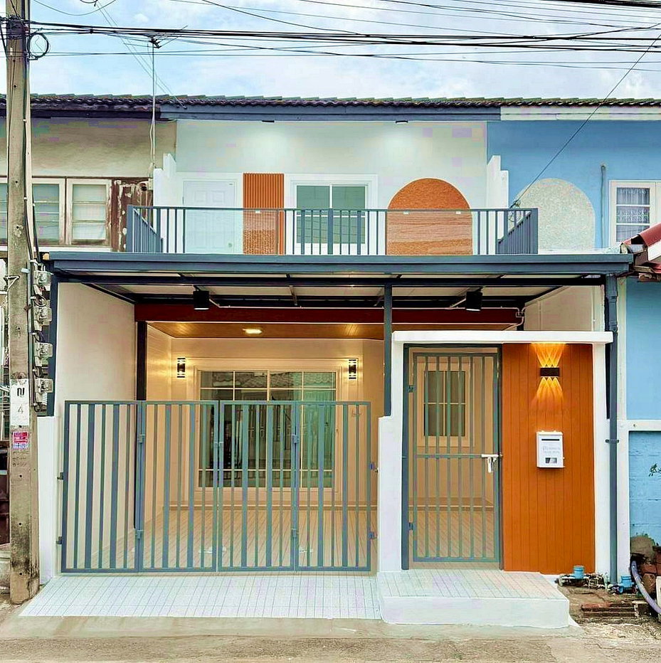 รูป AF. บ้านสวย 4 ห้องนอน มีระเบียงหน้าบ้าน #หมู่บ้านจันทิมา ธานี บางใหญ่ ใกล้เซ็นทรัล เวสเกต - รูปที่ 1/24