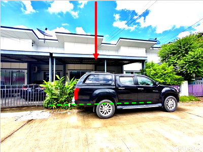 Townhouses for sale ปลวกแดง : TOWN HOUSE 26 Sq.w. Pluak Daeng Rayong for 1.4M
