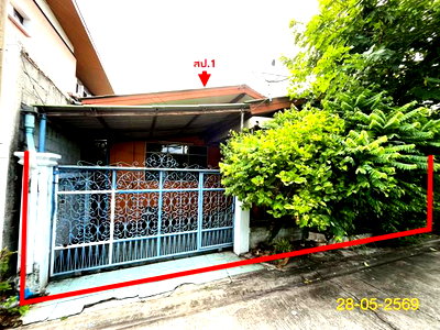 บ้านเดี่ยว เทสโก้โลตัส ศรีนครินทร์ : บ้านเดี่ยว 43 ตร.วา เมืองสมุทรปราการ สมุทรปราการ 1.9M