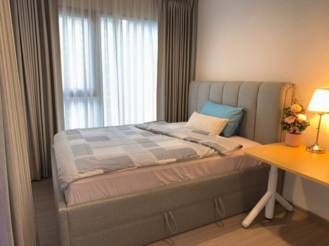 PFD-08803 Condo for rent, Life Asoke Hype, fully furnished, ready to move in. Great location near MRT Rama 9 and Airport Link Makkasan 🏙️✨