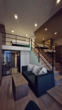 🎉 ขายคอนโด ไอดีโอ พระราม 9 - อโศก อาคาร 1 ชั้น 30 Duplex ขนาด 38 ตรม ใกล้ MRT พระราม 9