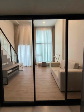 For Rent Condo ORIGIN PLUG & PLAY NONTHABURI STATION Building 1, Floor 16,Duplex, Room size 36 sqm