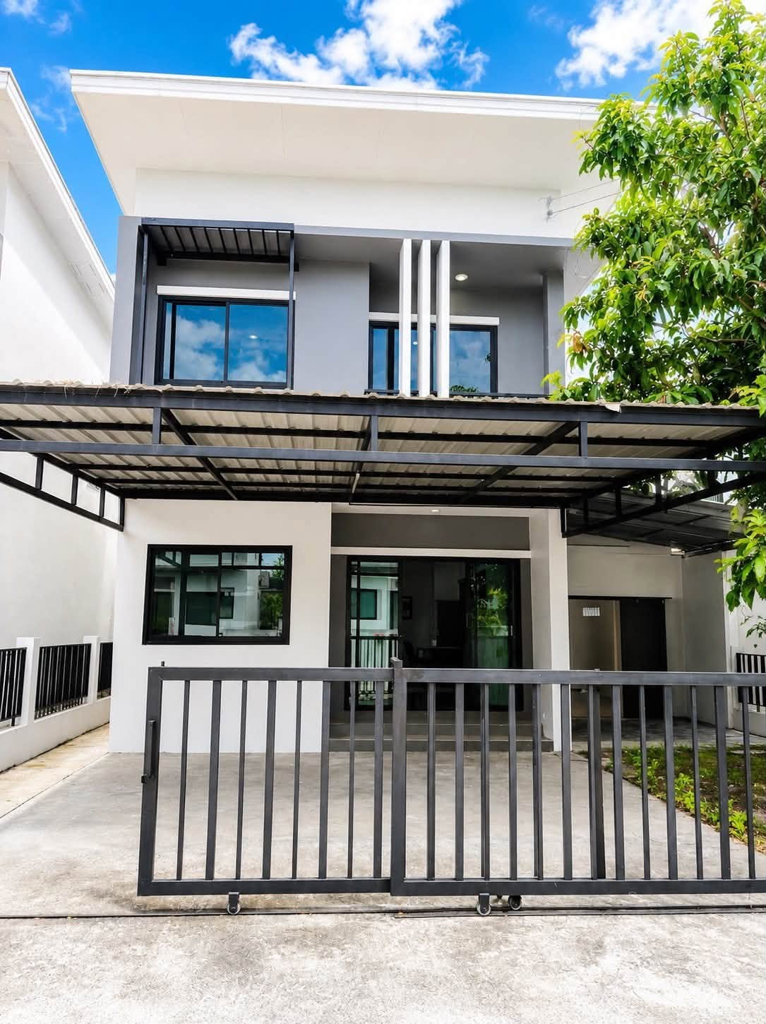 บ้านเดี่ยว 2 ชั้น ในโครงการ บรรยากาศเงียบสงบ ใกล้โรงเรียนนานาชาติ #CHD101839