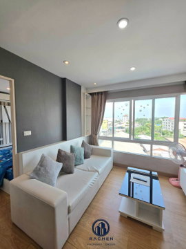 For Rent: Plus Condo Hat Yai 1, 6th Floor, City View, 2 Bedrooms, 60 sq.m., Ready to Move In. Rent: 13,000 THB/month