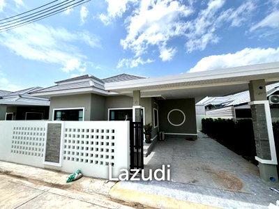 บ้านเดี่ยว ประจวบคีรีขันธ์ : บ้านเดี่ยวชั้นเดียว 130 ตร.ม. ทำเลทับใต้ หัวหิน ในโครงการบ้านจัดสรรขนาดใหญ่