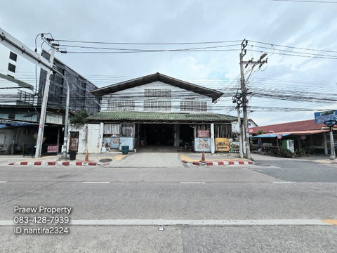 Large plot of land for sale, 3-3-67.8 rai, on Soi Lasalle 59, opposite Lasalle School.