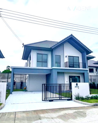 บ้านเดี่ยว นนทบุรี : ขายบ้านเดี่ยว โครงการ เวนิว โฟลว์ แจ้งวัฒนะ 2 ชั้น 4 ห้องนอน 3 ห้องน้ำ