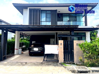 บ้านเดี่ยว เขตสายไหม : ขายบ้านเดี่ยว มัณฑนา เลค วัชรพล โซนเฟส 2 ย่าน รามอินทรา สายใหม่ น่าอยู่มาก