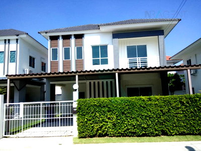 บ้านเดี่ยว นนทบุรี : ขายบ้านเดี่ยว โครงการ แลนซีโอ คริป ปิ่นเกล้า - พระราม 5 2 ชั้น 3 ห้องนอน 2 ห้องน้ำ